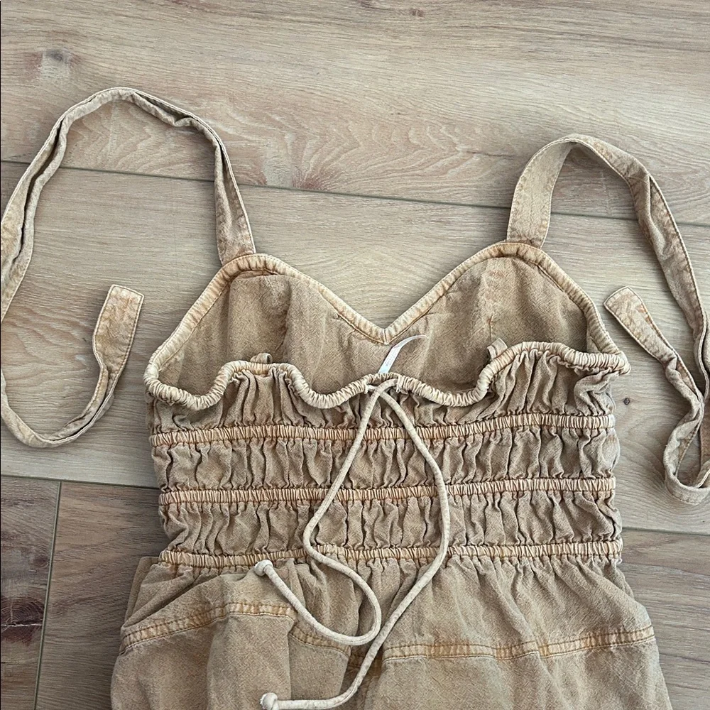 Free people custom dyed Halter Jumpsuit - Picture 2 of 6